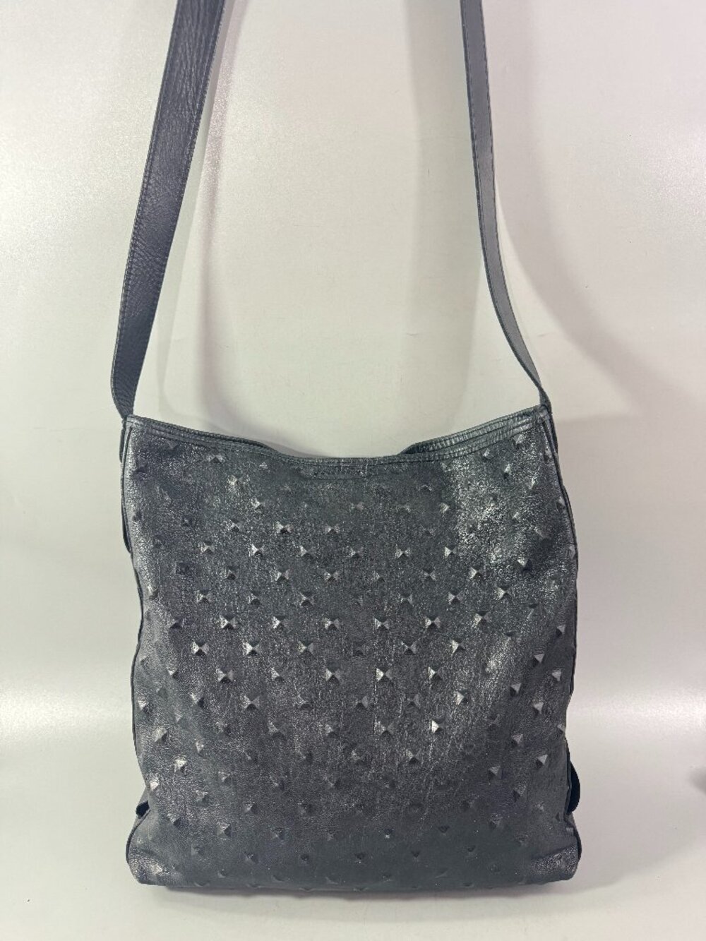 Streets Ahead Charlotte Pyramid Embossed Message Bag